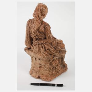 Léon Fourquet, sitzende Orientalin