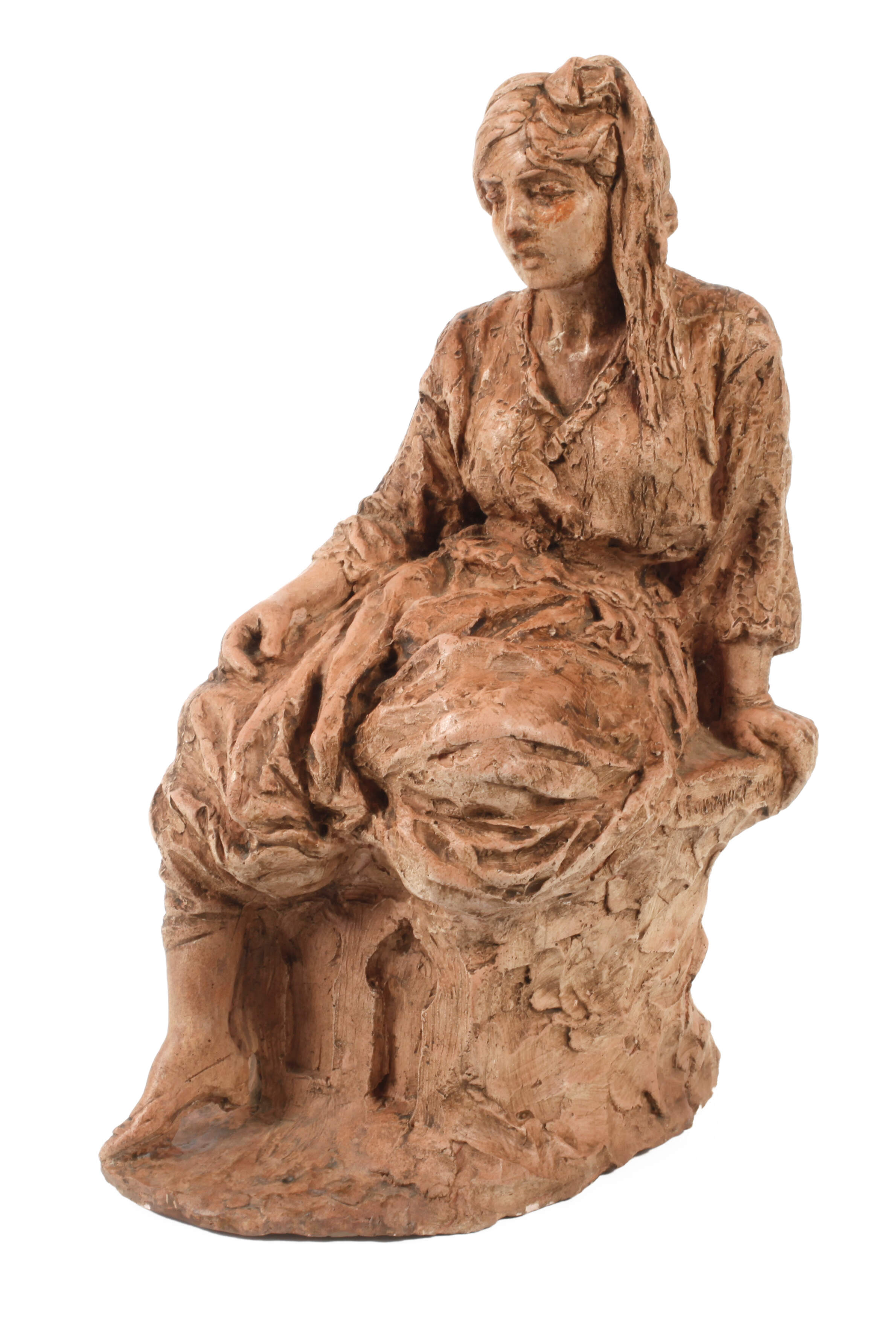 Léon Fourquet, sitzende Orientalin