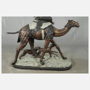 nach Alfred Dubucand, „Chasse au Sahara“