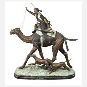 nach Alfred Dubucand, „Chasse au Sahara“