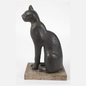 Antikenrezeption, Göttin Bastet als sitzende Katze