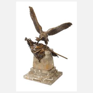 Gyula Maugsh, Adler mit Fahne