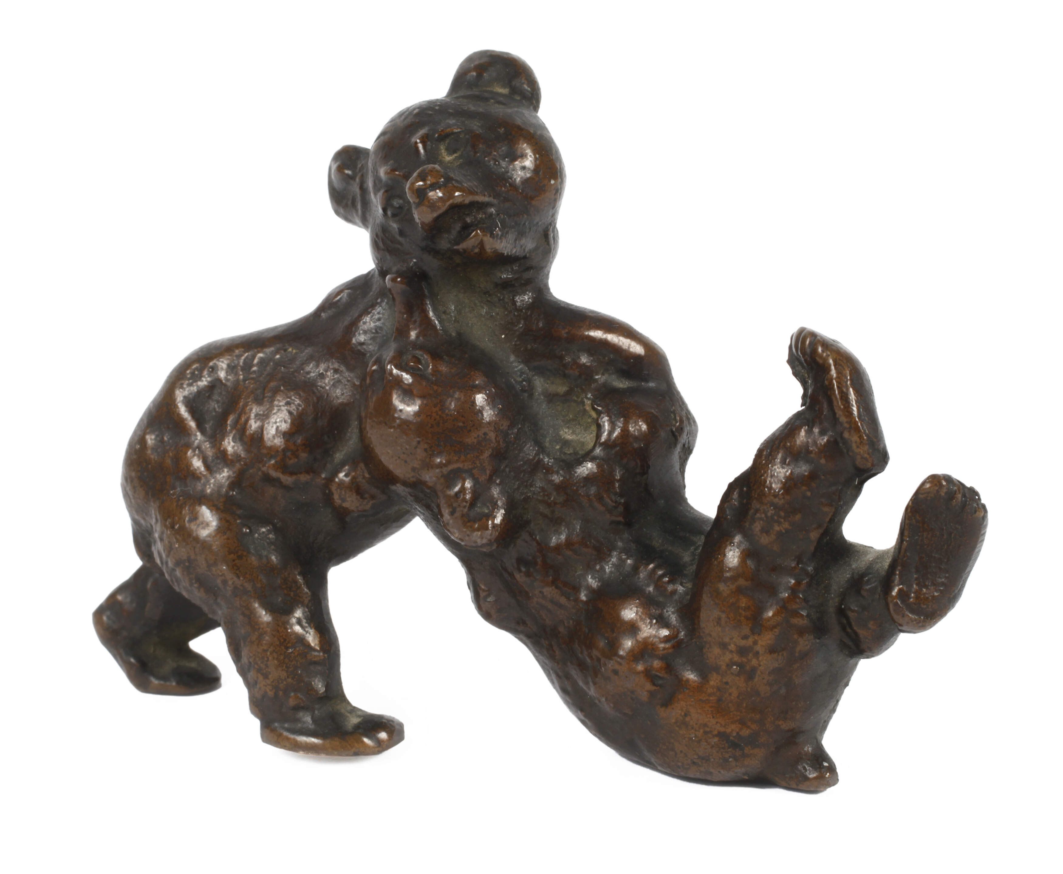Max Daniel Hermann Fritz, Miniatur spielende Bären