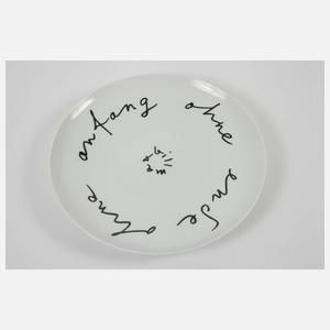 Max Bill, Teller "Ohne Anfang, ohne Ende"
