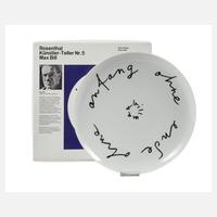 Max Bill, Teller "Ohne Anfang, ohne Ende"111