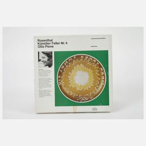 Otto Piene, Teller "Die Sonne kommt näher"