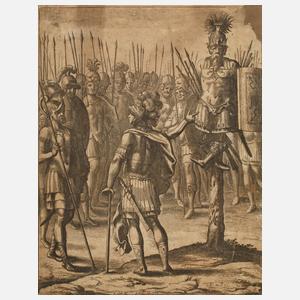 Wenzel Hollar, Römische Soldaten
