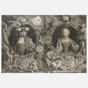Geschwister Klauber, Franz I. & Maria Theresa