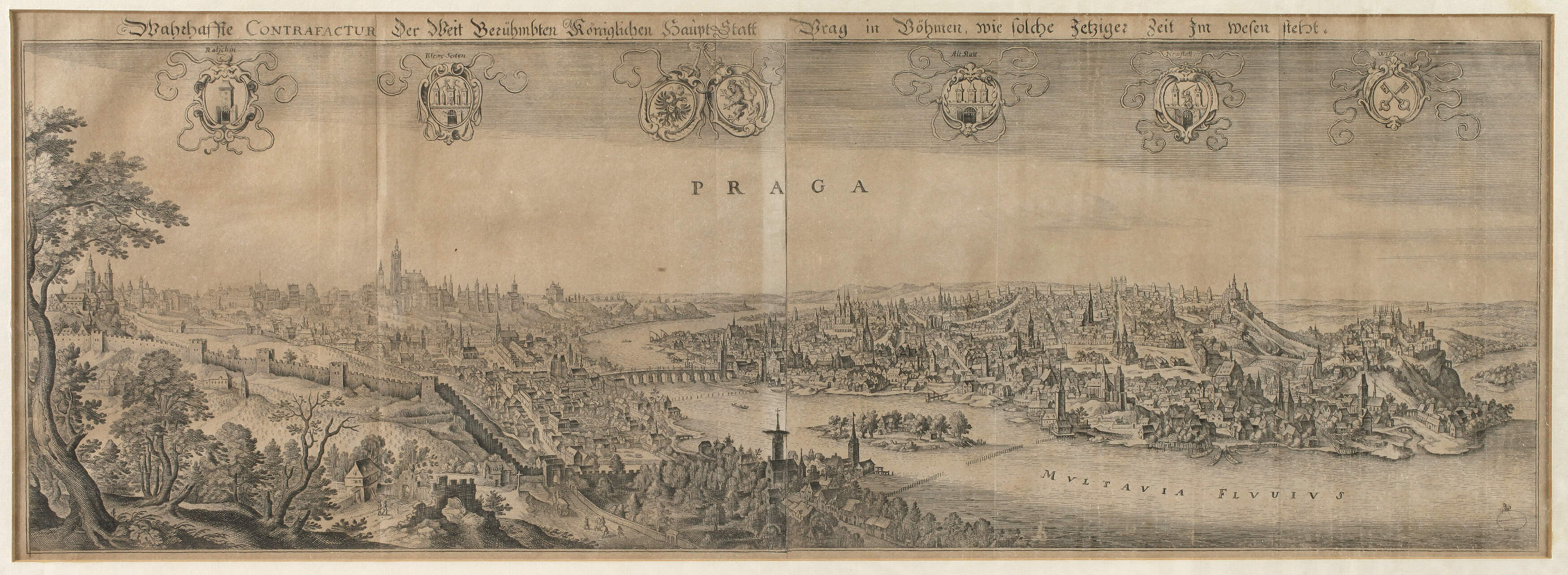 Matthäus Merian d. Ä., Ansicht Prag