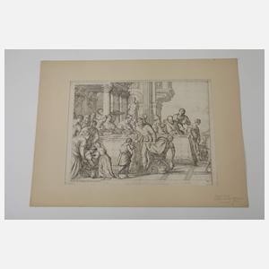 Giuseppe Maria Mitelli, Jesus im Haus von Simon