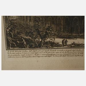 Francesco Piranesi, Kolosseum in Rom