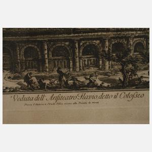 Francesco Piranesi, Kolosseum in Rom