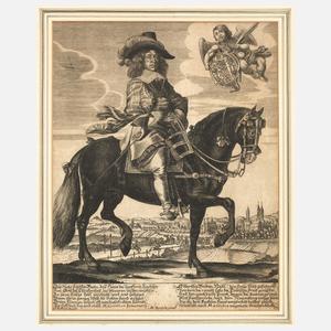 Peter Troschel, Moritz von Sachsen-Zeitz zu Pferde