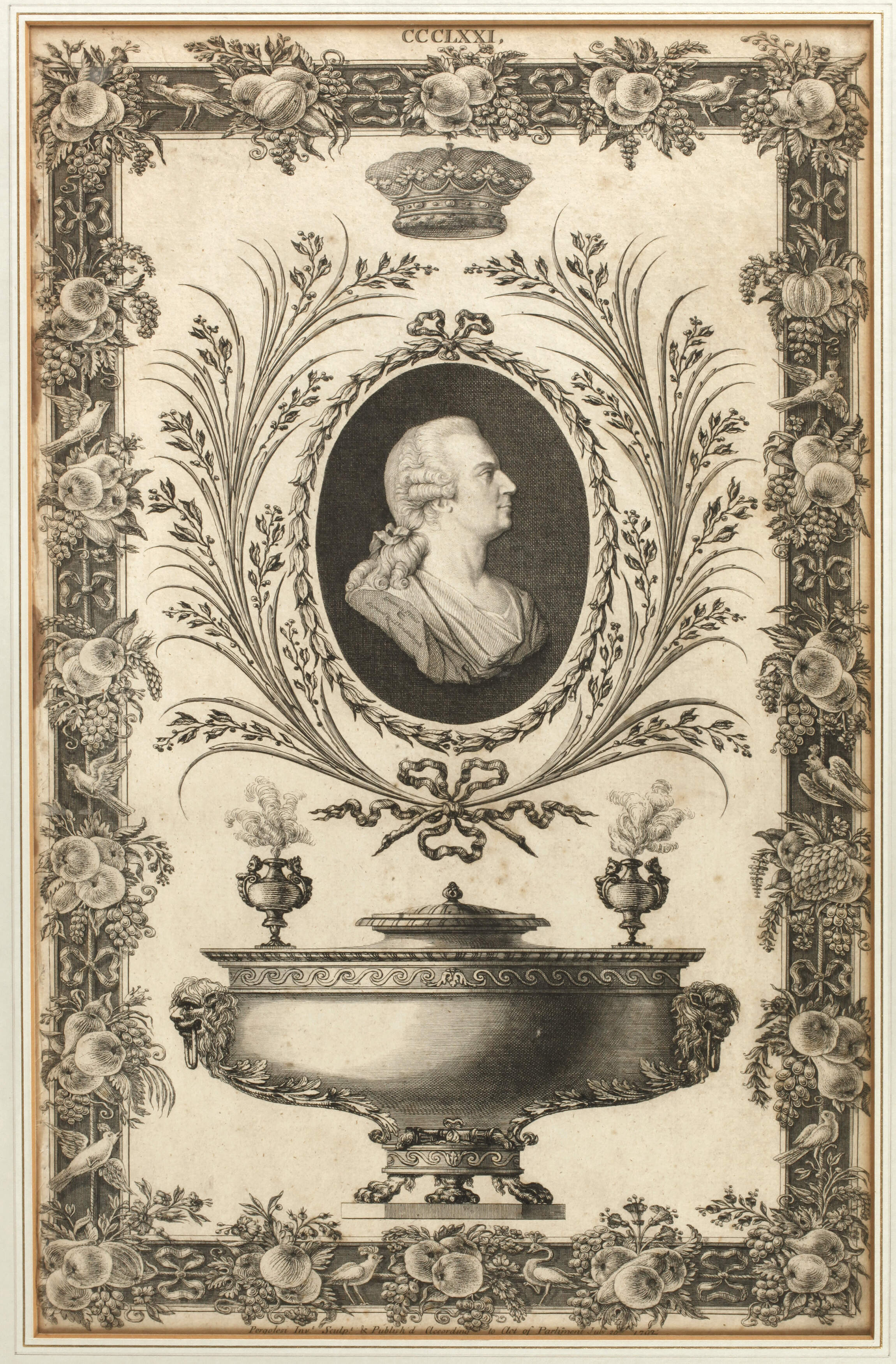 Pierre Noël Violet, Portrait Hugh Percy