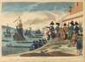 Jacques Chéreau, Napoleon mit Gefolge am Meer