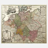 Matthäus Seutter, Karte Imperium Romano-Germanicum111