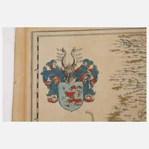Johannes Blaeu, Kupferstichkarte Thüringen