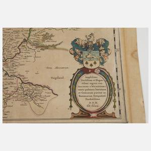 Johannes Blaeu, Kupferstichkarte Thüringen