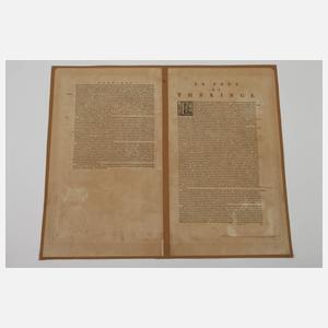 Johannes Blaeu, Kupferstichkarte Thüringen