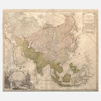 Johann Baptist Homann, Karte Asien111