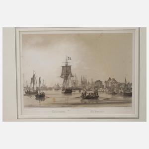 Konvolut Lithographien Dänemark