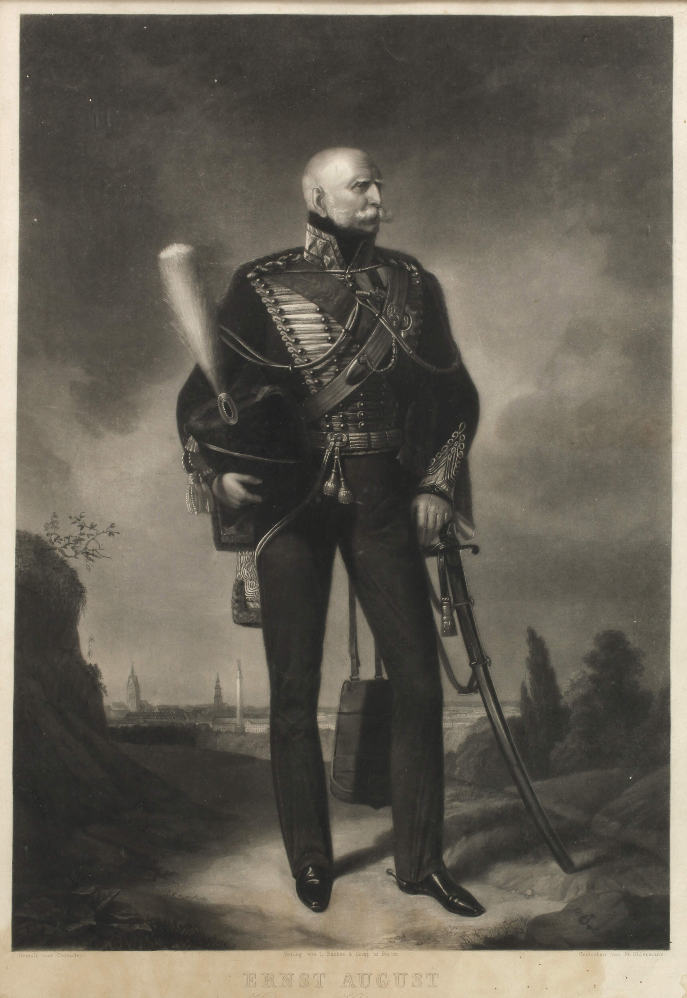 Friedrich Oldermann, Ernst August von Hannover