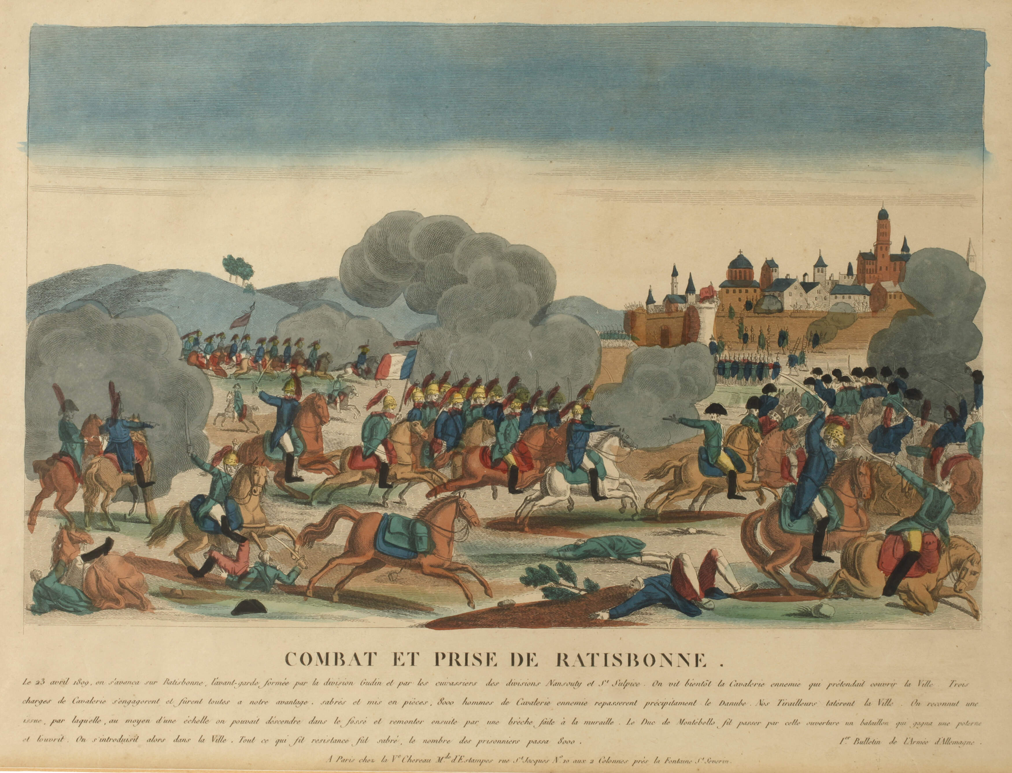 "Combat et Prise de Ratisbonne"