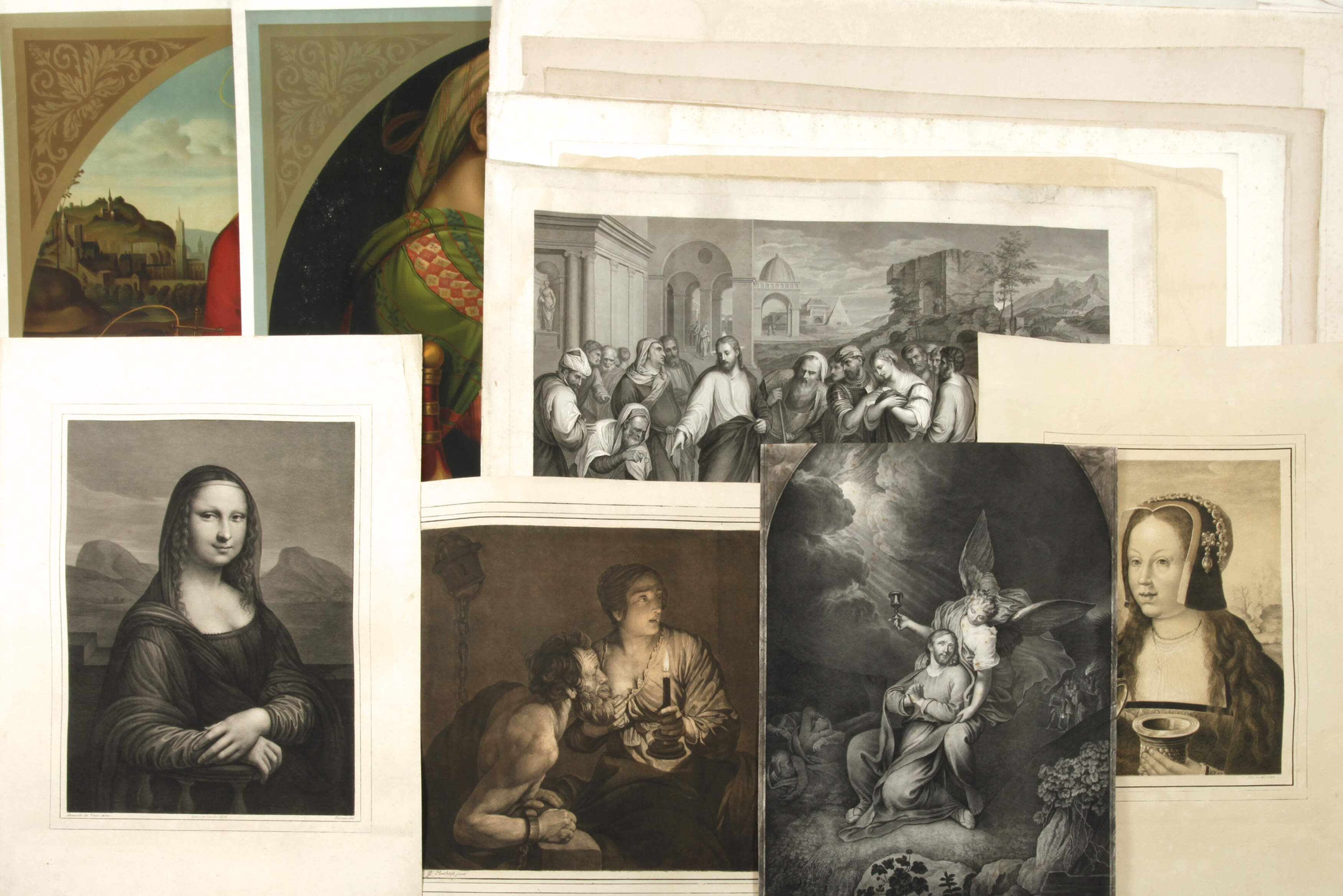 Umfangreiche Sammlung Galeriestiche