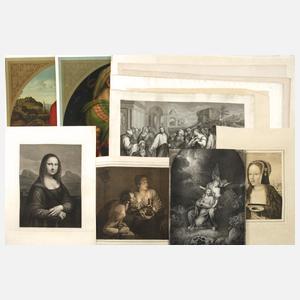 Umfangreiche Sammlung Galeriestiche