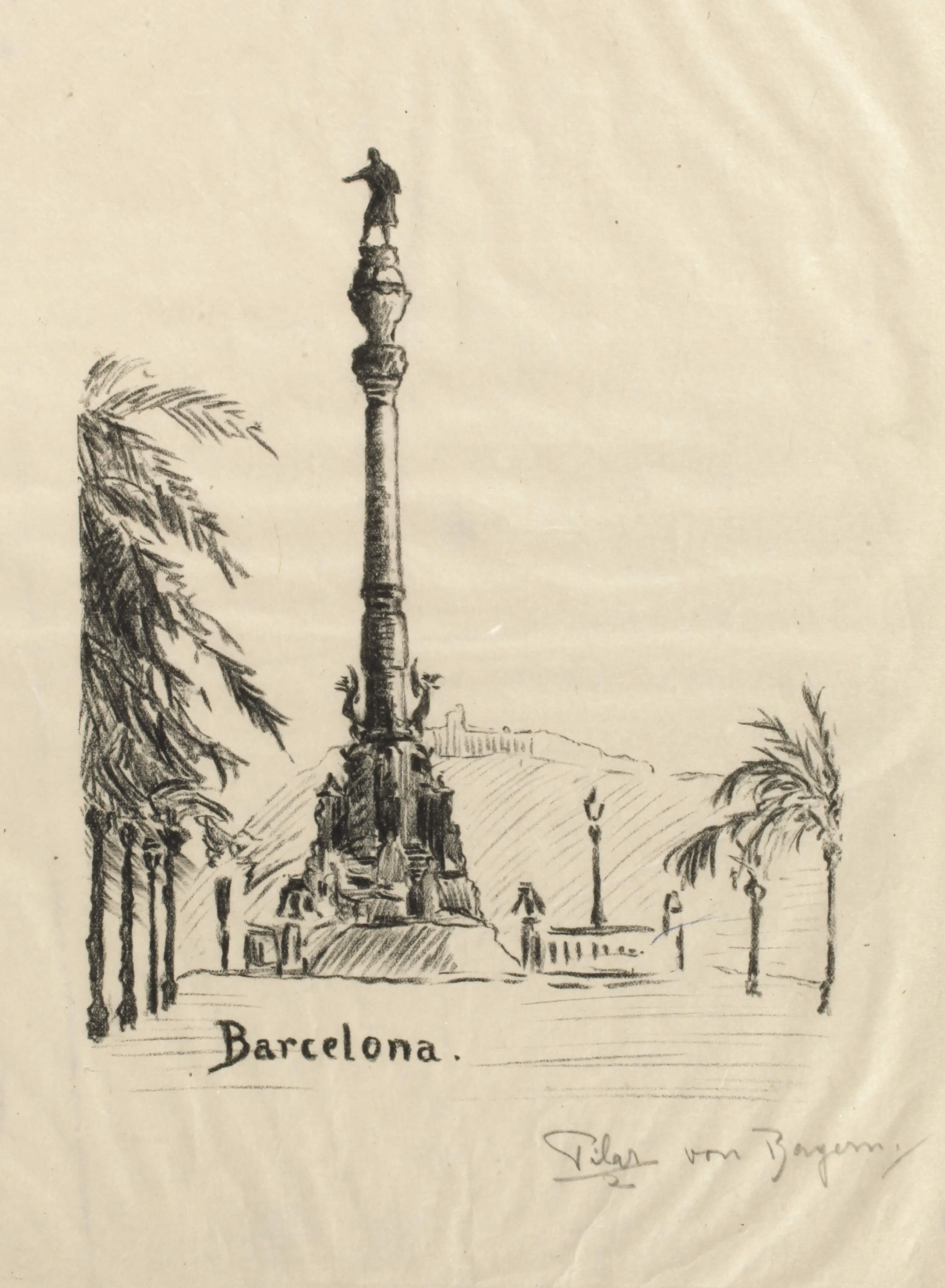 Maria del Pilar, Prinzessin von Bayern, "Barcelona"