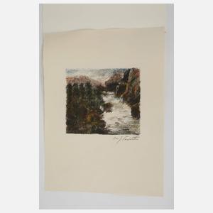 Lovis Corinth, "Wildbach"