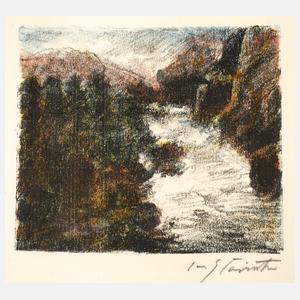 Lovis Corinth, "Wildbach"