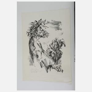 Hans Fronius, Paar Graphiken
