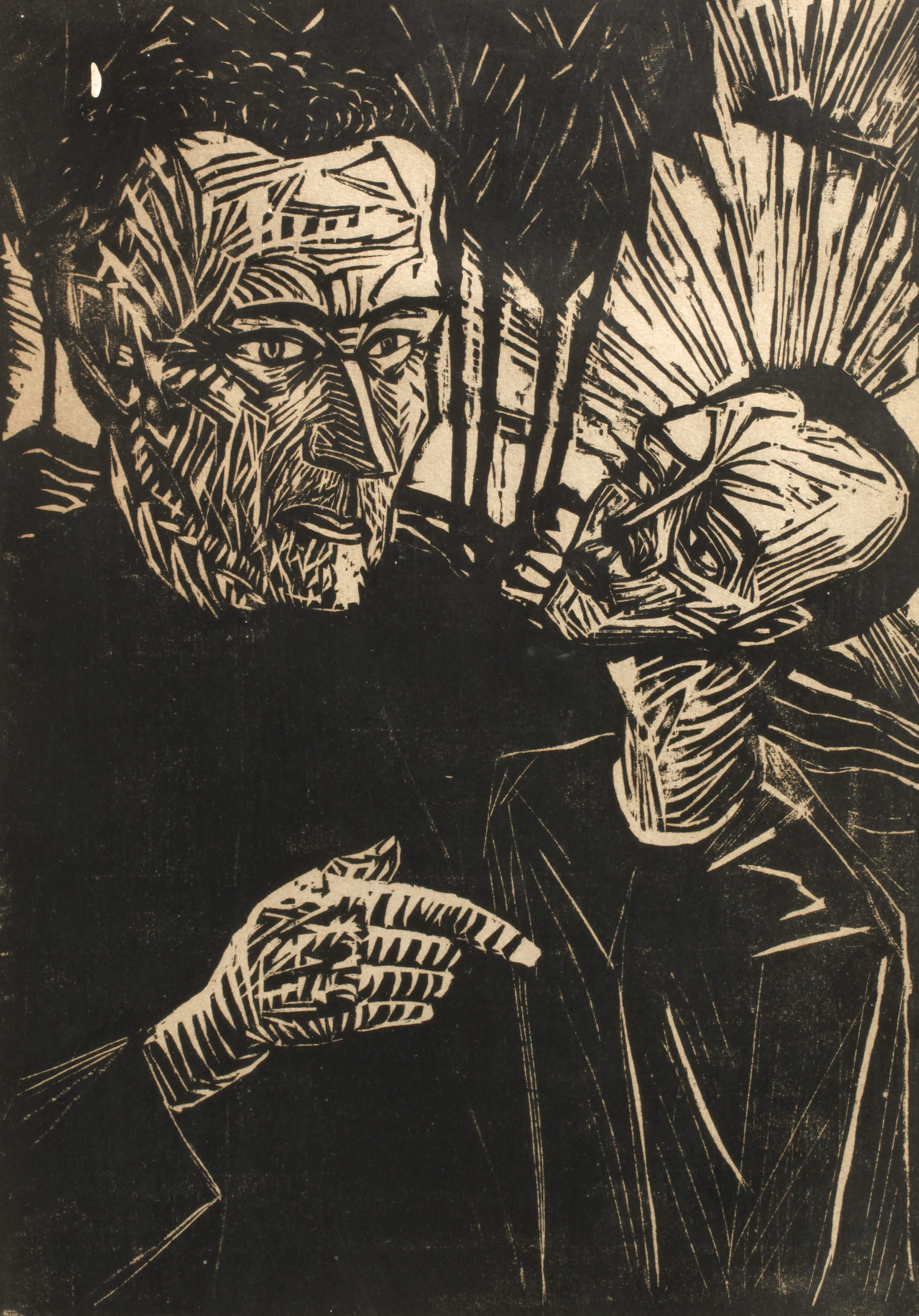 Erich Heckel, "Der Spaziergang"