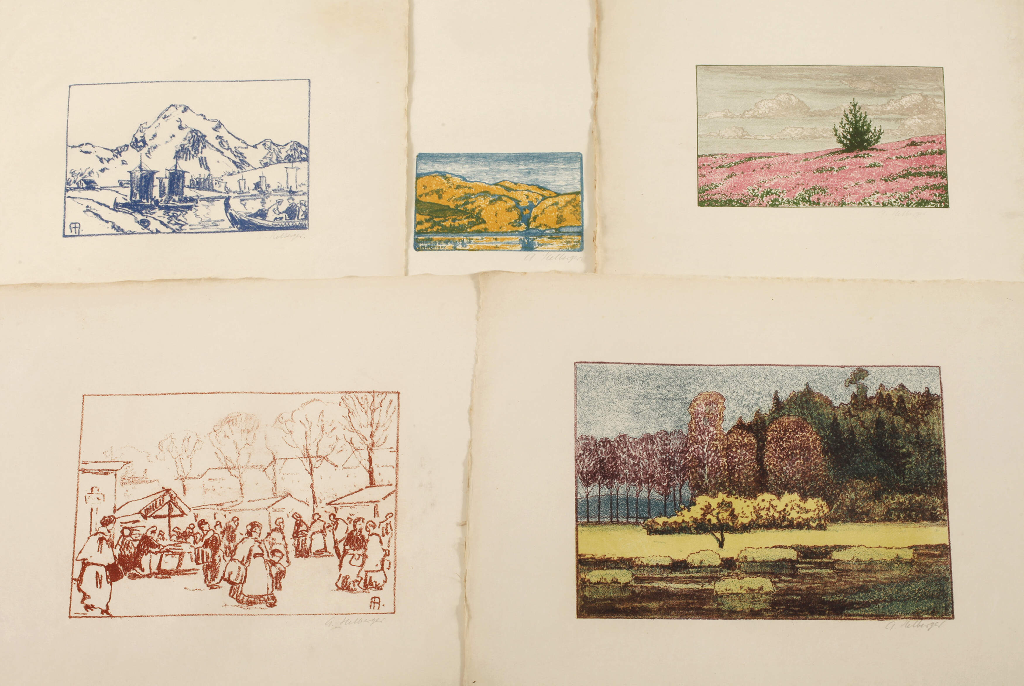Alfred Helberger, Graphikkonvolut