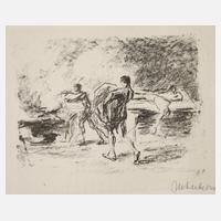 Max Liebermann, "Die Pestleichen"111