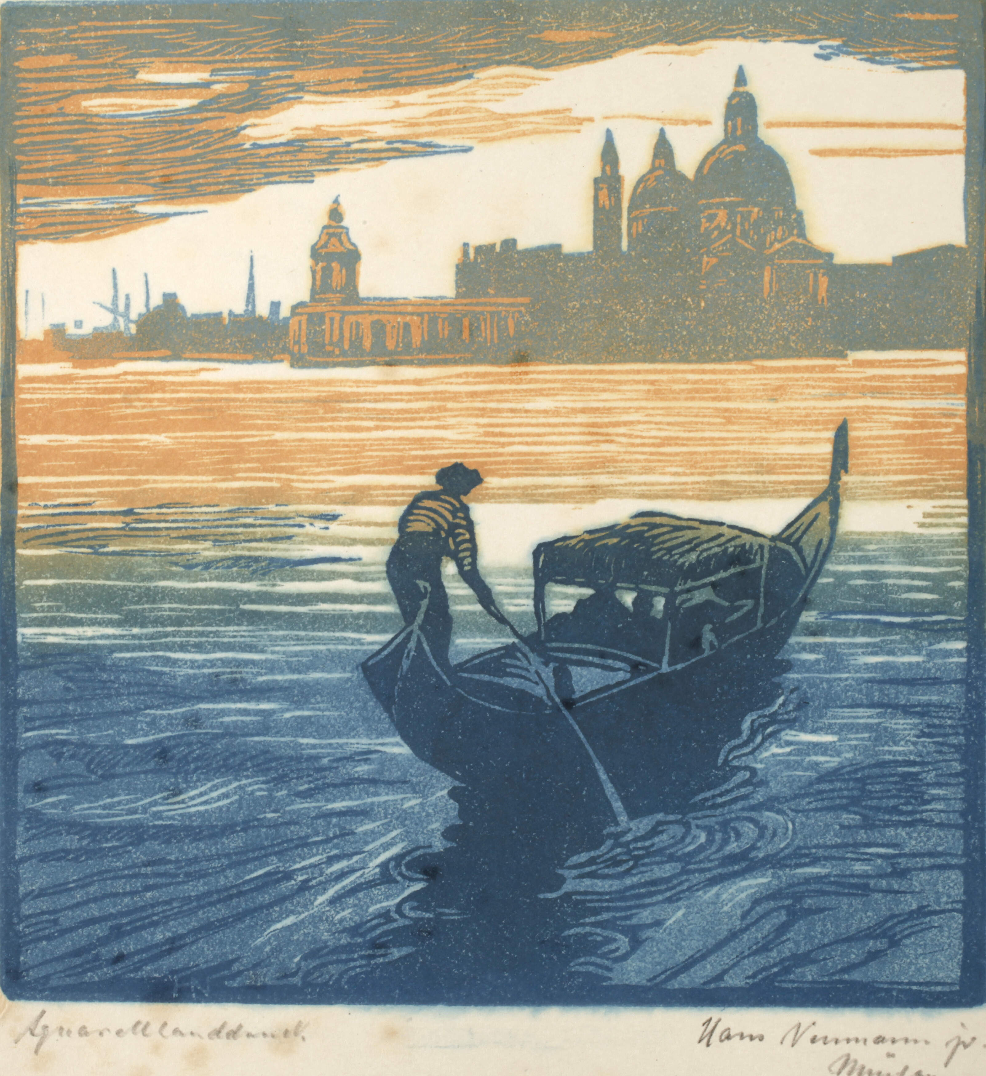 Hans Neumann, "Aus Venedig"