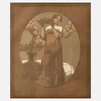 Karl Schmoll von Eisenwerth, "Im Garten"111