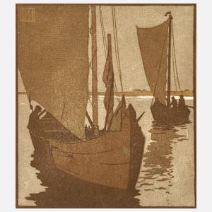 Daniel Staschus, Kurische Kähne