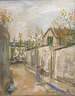 Maurice Utrillo, Straßenszene