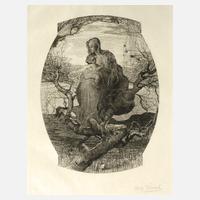 Wilhelm Woernle, "Engel des Lebens" nach Segantini111