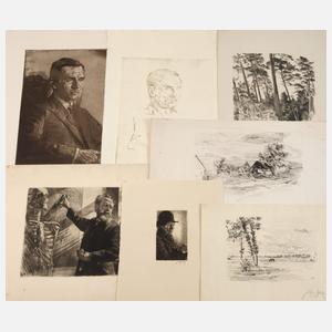 Heinrich Wolff, Graphikkonvolut
