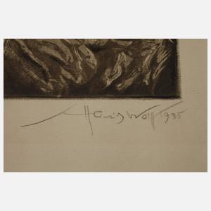 Heinrich Wolff, Sammlung Zustandsdrucke