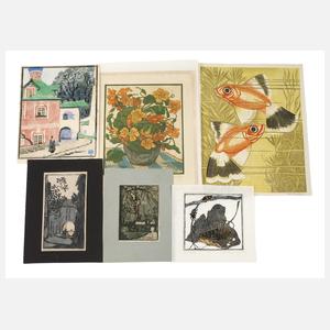 Sammlung Farbholzschnitte