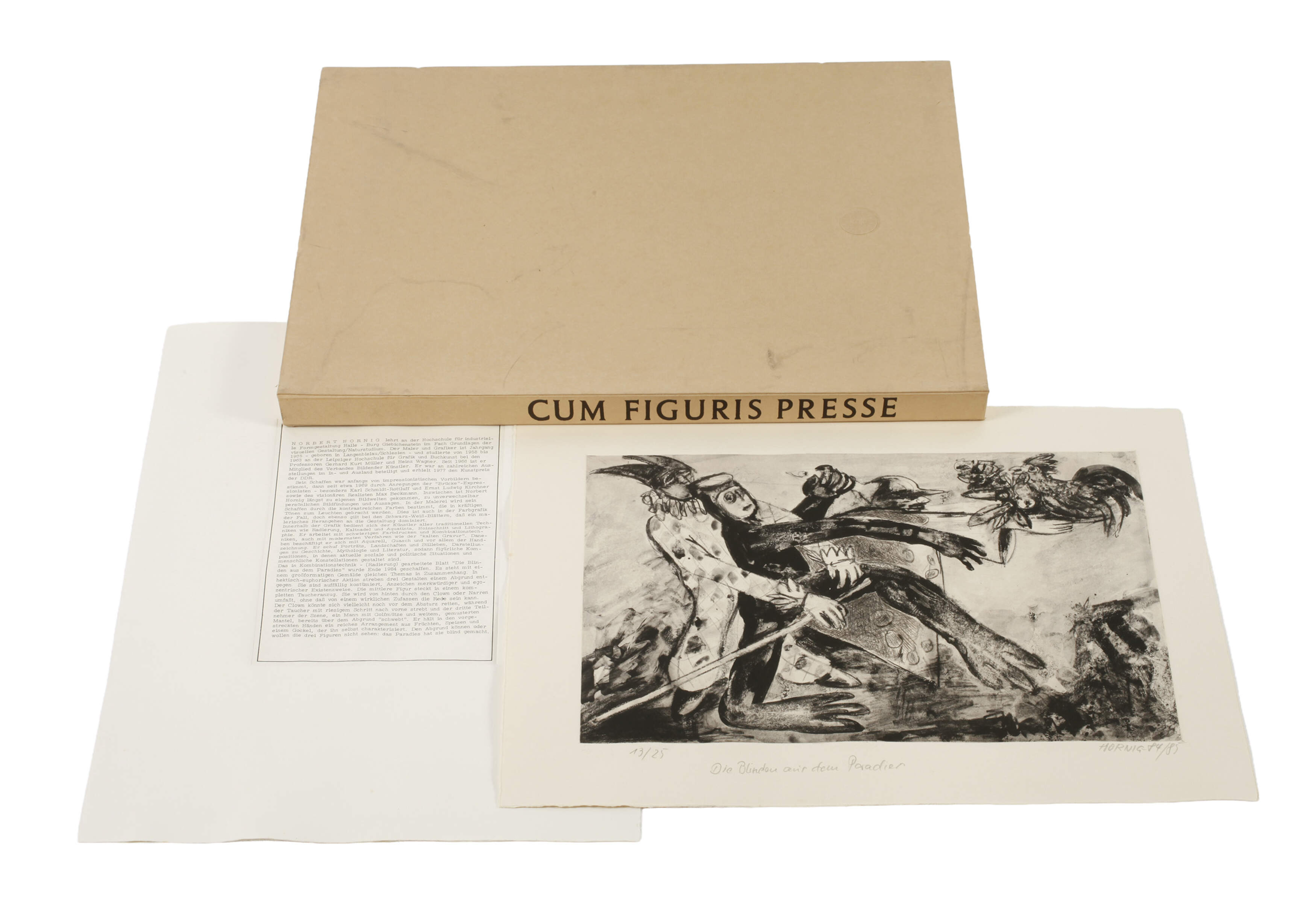 "Cum Figuris Presse", Mappenwerk 1985