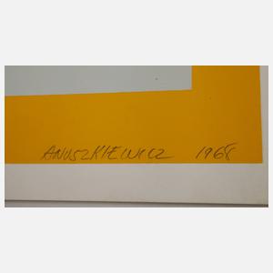 Richard Joseph Anuszkiewicz, Yellow square