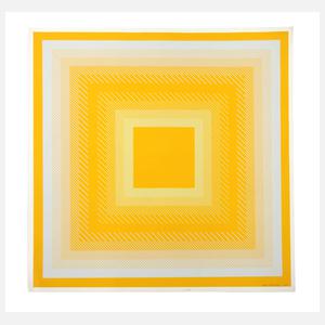 Richard Joseph Anuszkiewicz, Yellow square