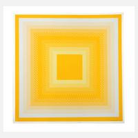 Richard Joseph Anuszkiewicz, Yellow square111