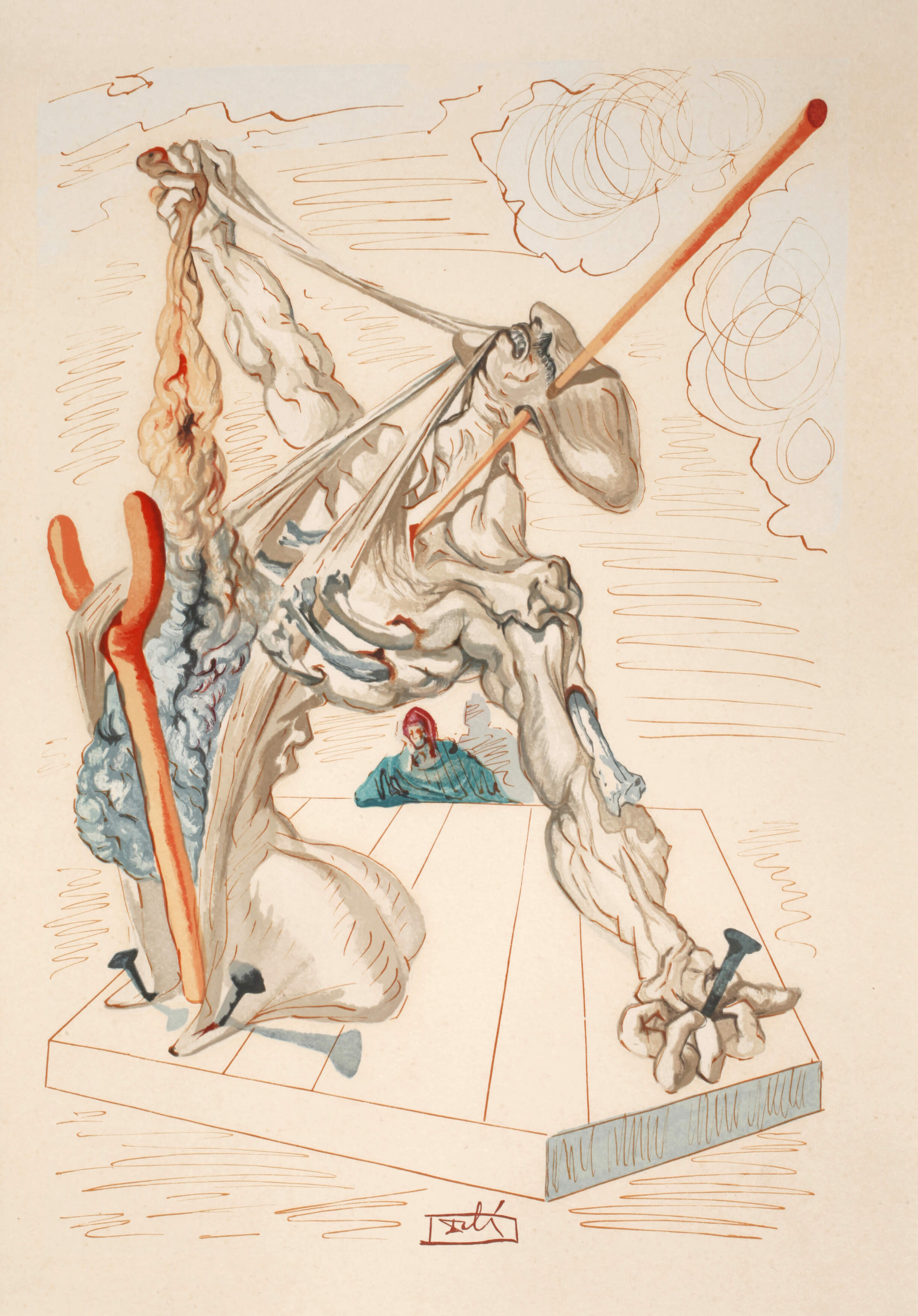 nach Salvador Dali, "Der Fälscher"