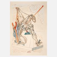 nach Salvador Dali, "Der Fälscher"111